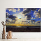 painted morning bliss metal print by Jacqueline mb designs 
