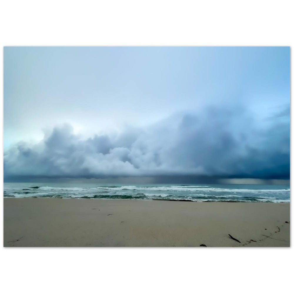 Storm over the Ocean -Foam Board Print