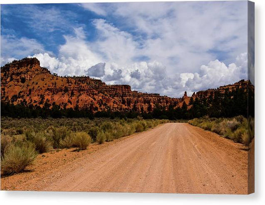 Road to Bryce Canyon  - Classic Canvas Print