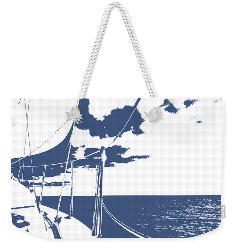 Sailing in the Blue - Weekender Tote Bag