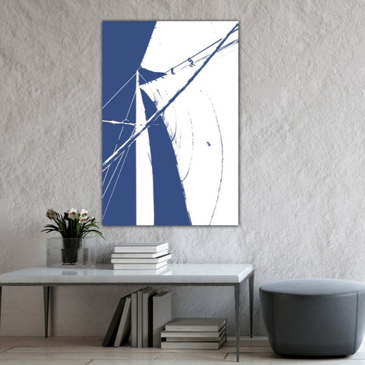 Sailing in the Blue - Classic Canvas Print