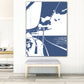sailing in the blue acrylic print home decor by jacqueline mb designs 