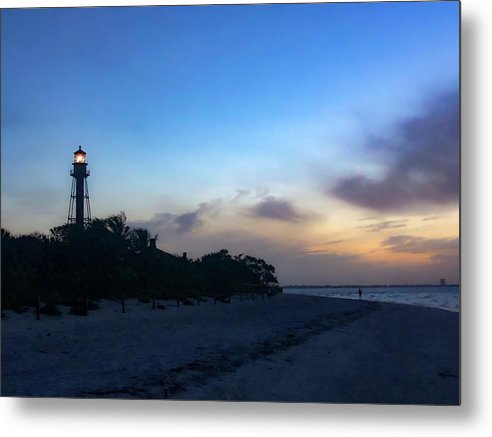 Sanibel Lighthouse - Classic Metal Print