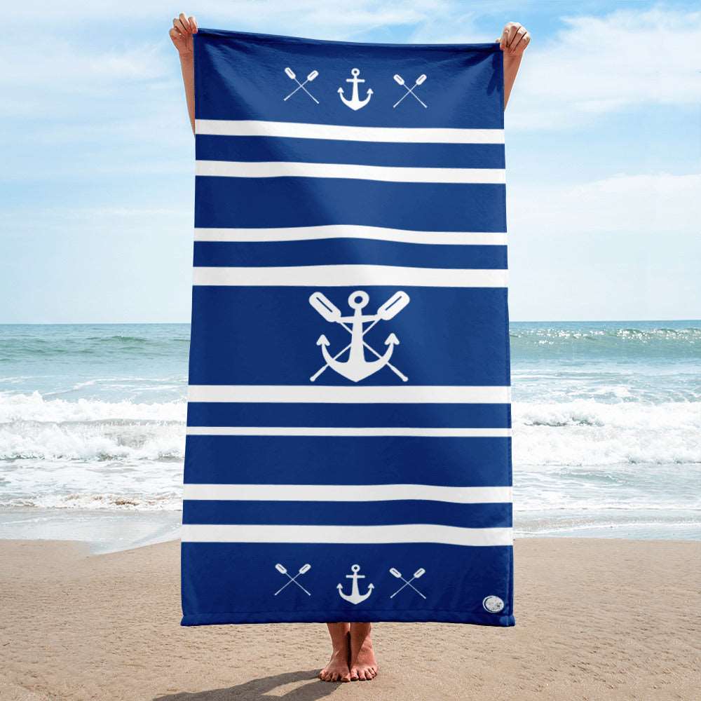 Anchor & Paddle - Beach Towel