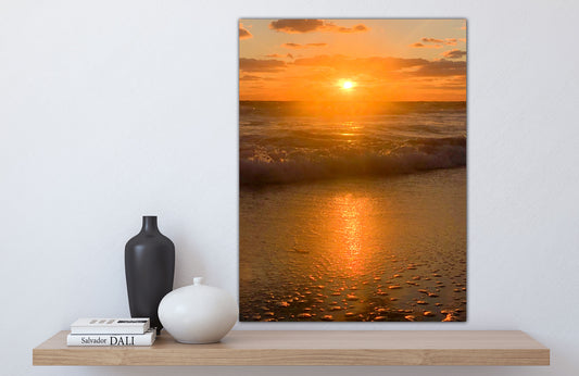 Sunrise Dancing on the water - Classic Canvas Print