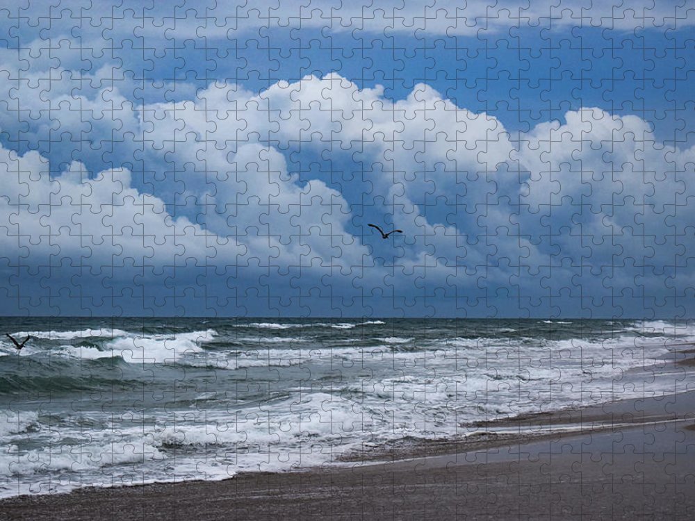 Surrounded by Clouds and Waves  - Puzzle