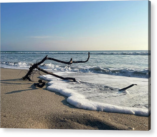 Taken Over By Sea Foam  - Acrylic Print