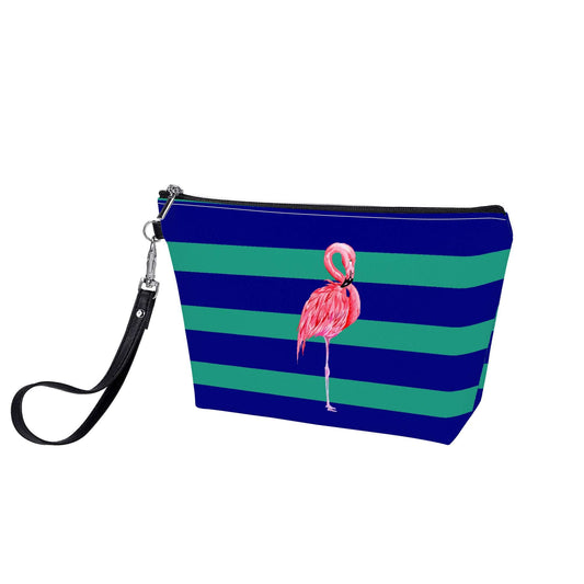 Blue Green Flamingo -  Dingy Bag