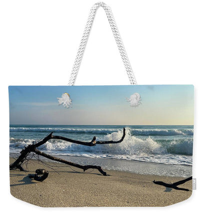 Touching A Wave  - Weekender Tote Bag