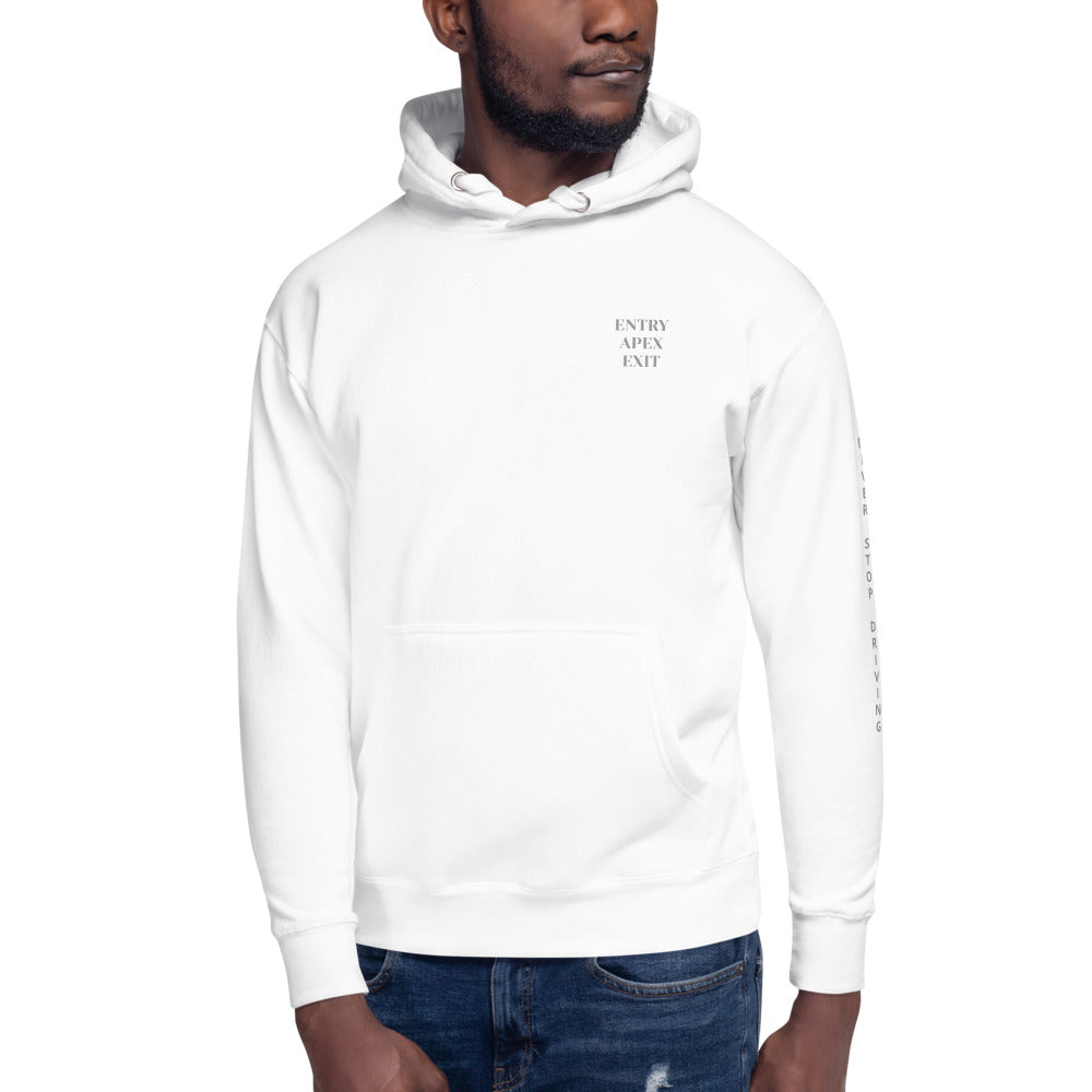 Never Stop Driving - Hooded Sweatshirt Unisex
