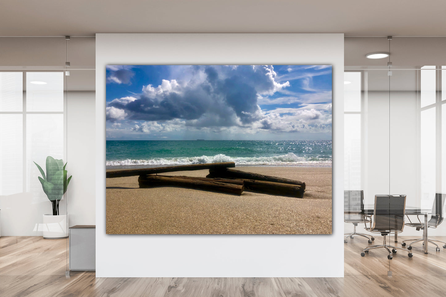 Washed Ashore Stacked Up - Classic Metal Print