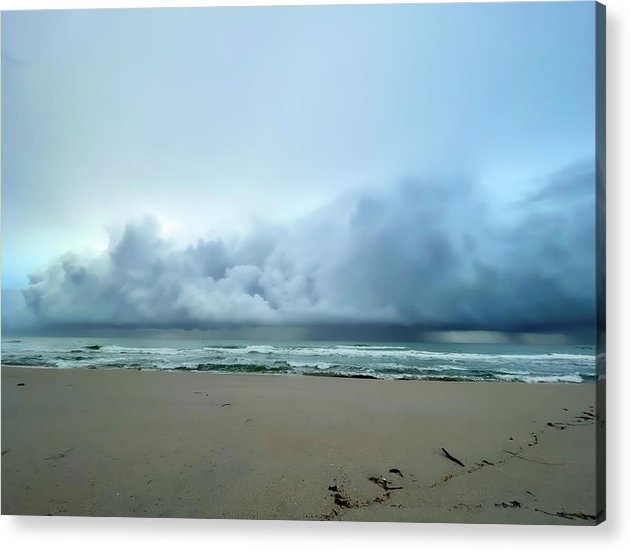 White Of A Cloud Bank  - Classic Acrylic Print