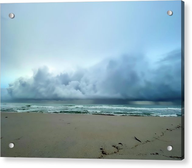 White Of A Cloud Bank  - Classic Acrylic Print